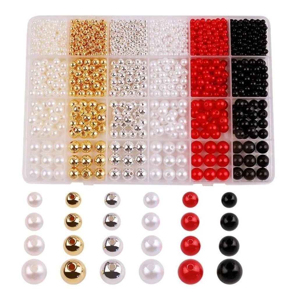 Бісер набір для творчості пластик ліска у коробці 1199-247 Китай