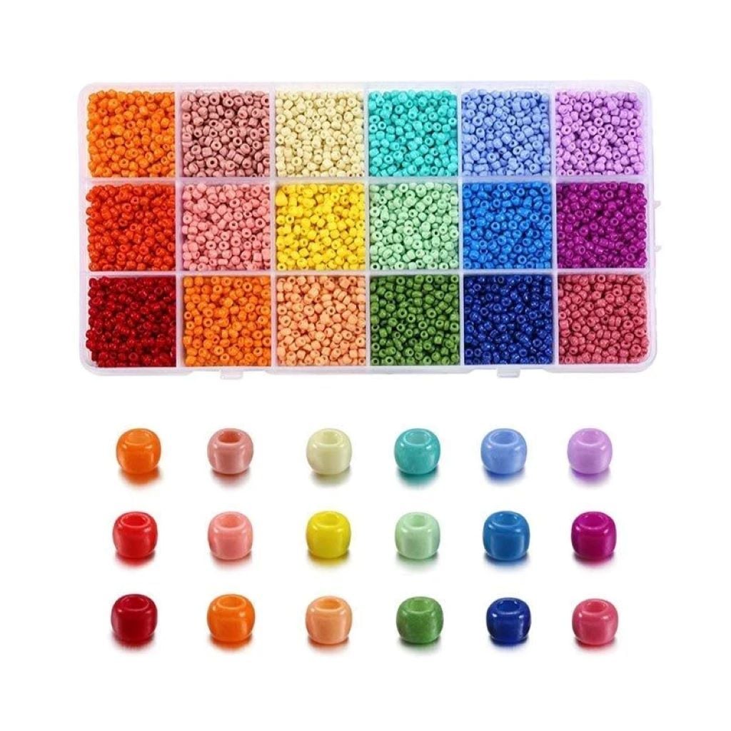 Бісер набір для творчості пластик ліска в органайзері 1185-24 Китай