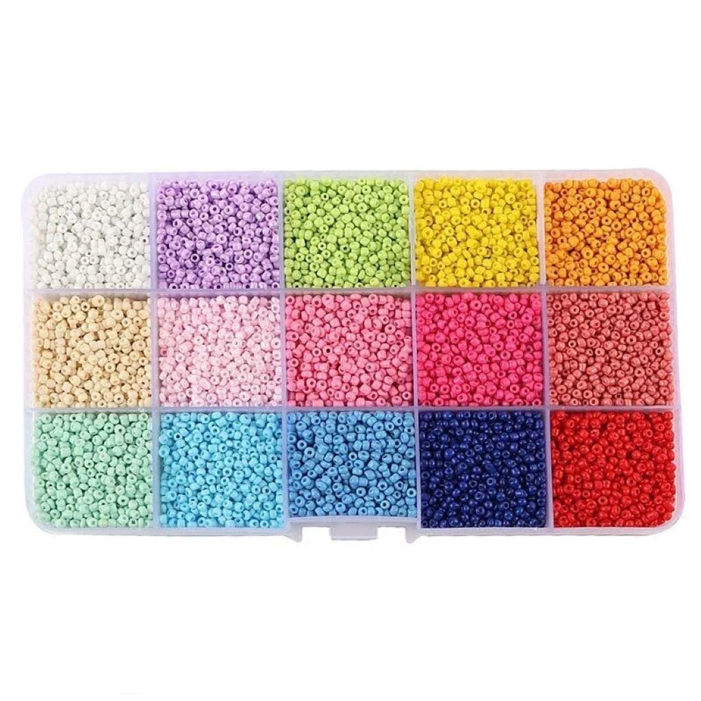 Бісер набір для творчості пластик ліска в органайзері 1198-75 Китай
