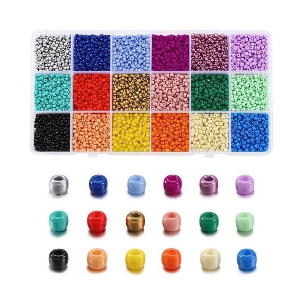 Бісер набір для творчості пластик ліска в органайзері 1185-25 Китай