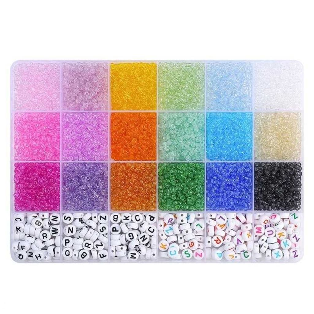 Бісер набір для творчості пластик ліска в органайзері 1199-316 Китай