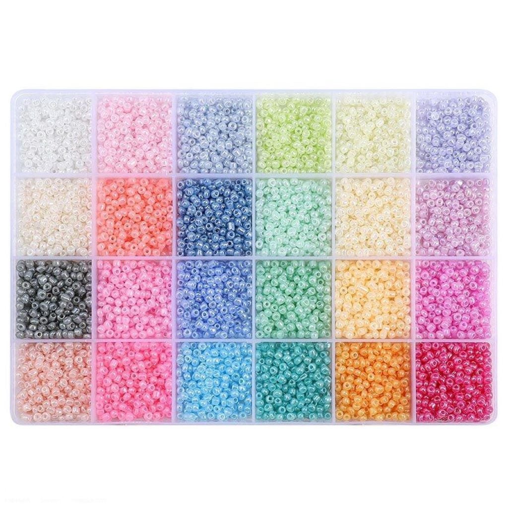 Бісер набір для творчості пластик ліска в органайзері 1199-319 Китай