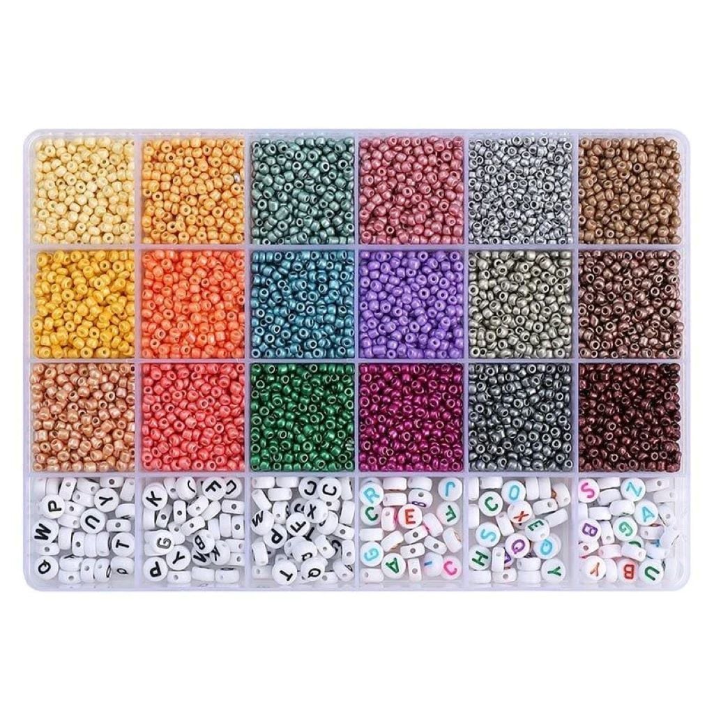 Бісер набір для творчості пластик ліска в органайзері 1199-317 Китай