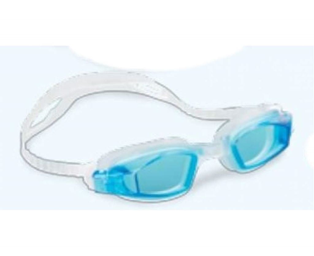 Окуляри для плавання Спорт гіпоалергенні полувініл на планшеті 55682 intex