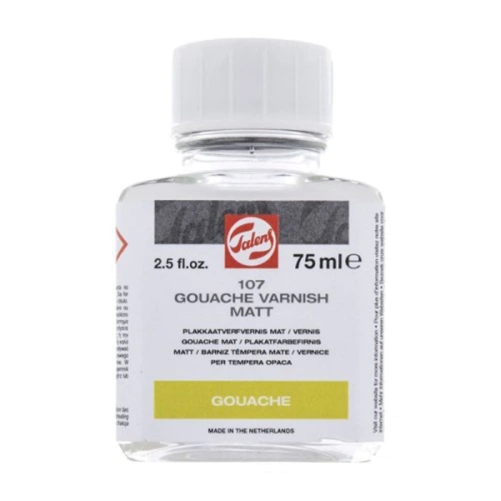 Лак покривний для гуаші матовий 75мл в банці 24285107 Rosa