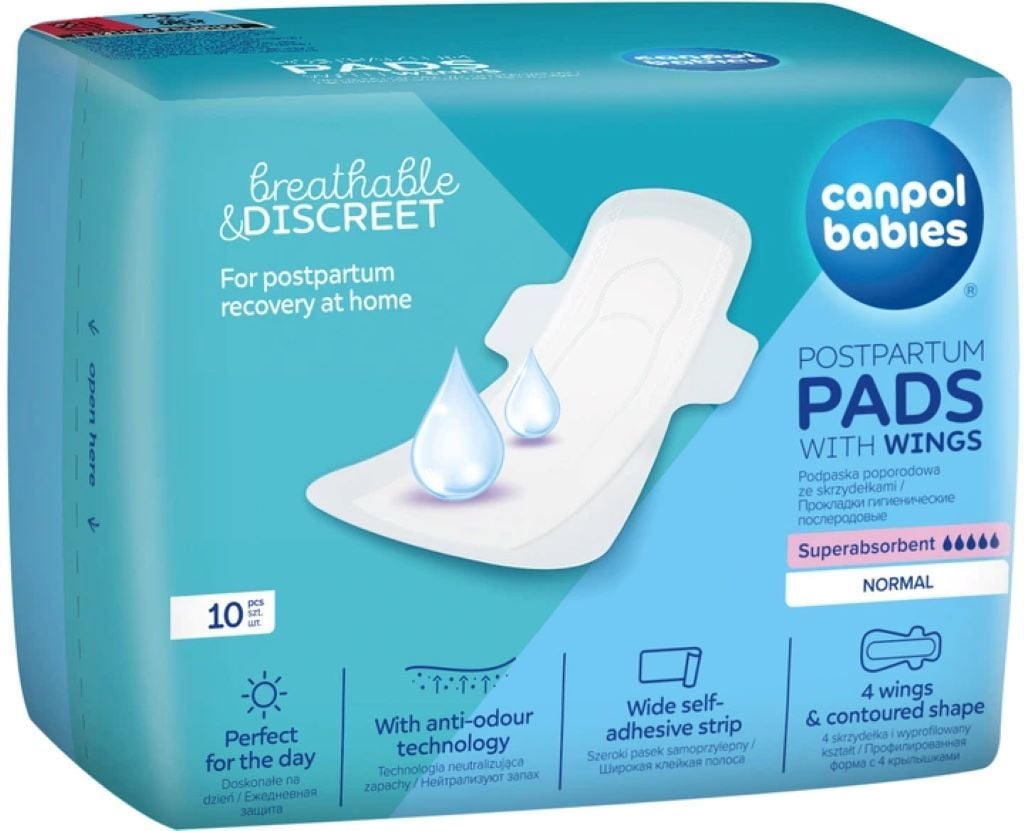 Післяпологові прокладки з крильцями 10шт 78/007 Canpol