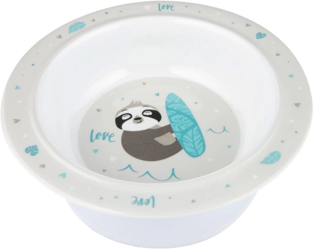 Миска Exotic Animals з меламіну на присосці 4/519 grey Canpol