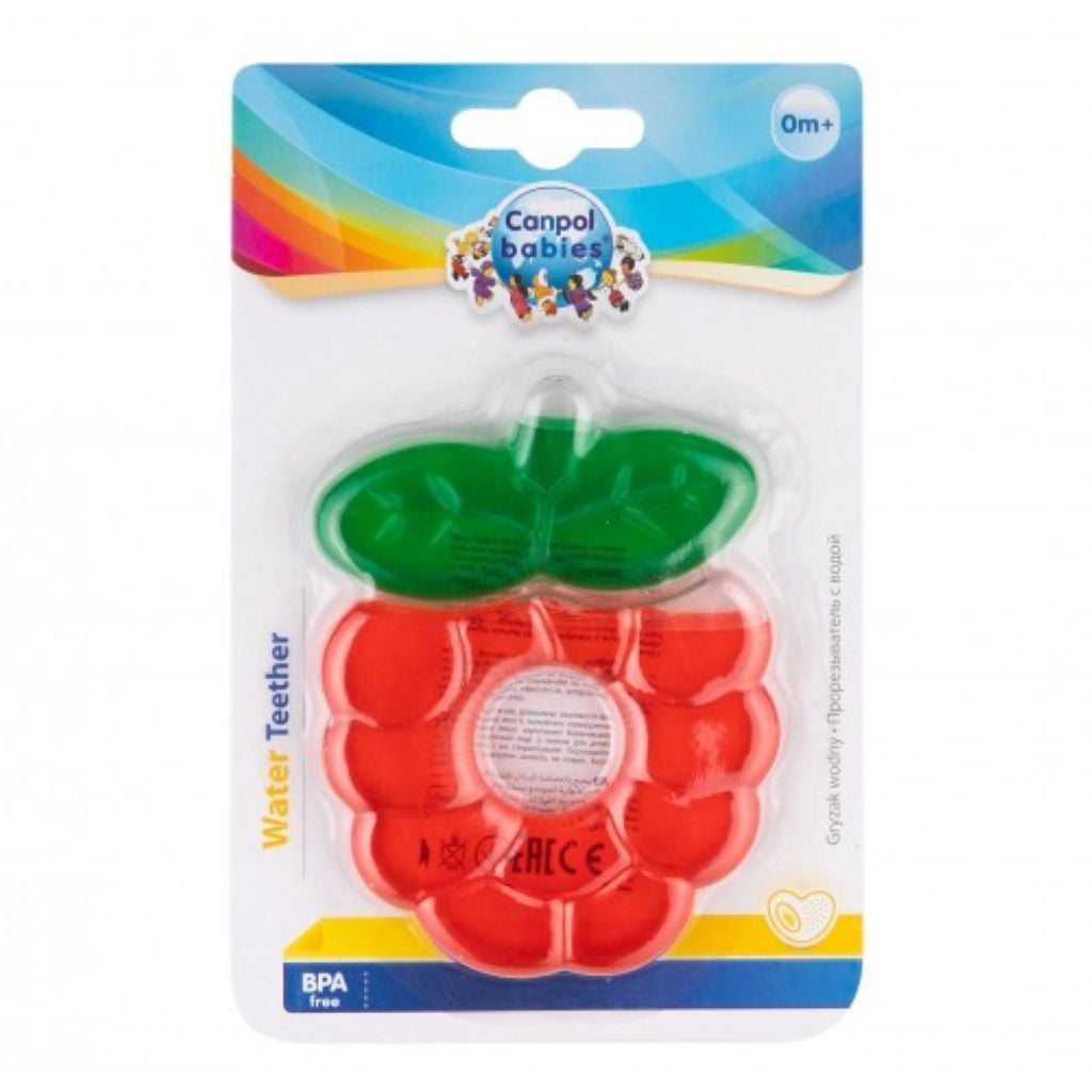 Прорізувач для зубів Полуниця на планшеті 11,5*18см 2/812 Canpol