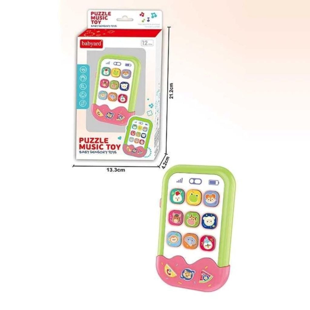 Телефон підсвічування звук музика в коробці 13*21см   BY235 Китай