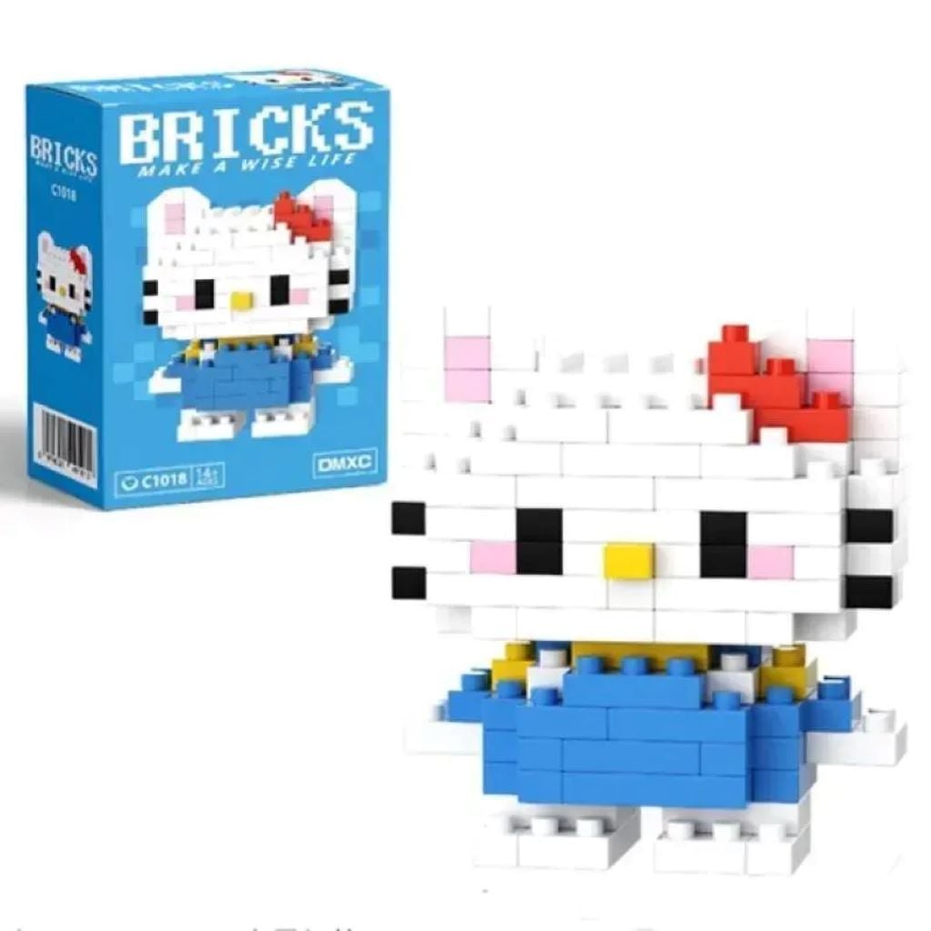 Конструктор піксельний 136д Кітті у коробці 11*8*4см C1018 Bricks