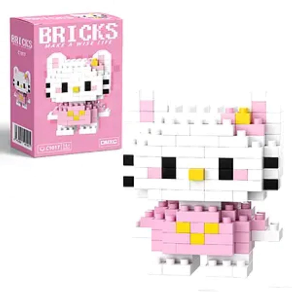 Конструктор піксельний 145д Кітті у коробці 11*8*4см C1017 Bricks