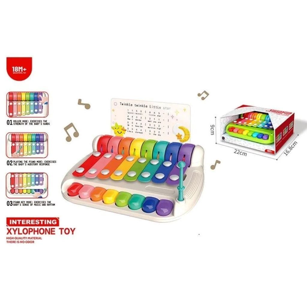 Ксилофон піаніно у коробці 22*16*8см RT1504 Китай