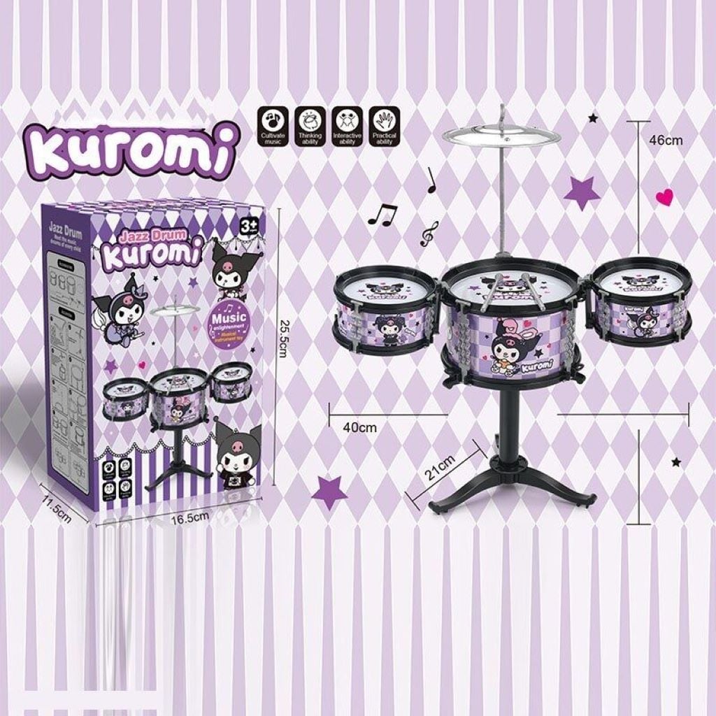 Барабанна установка 40х21х46см у коробці 25*16,5*11*5см DX1001-7 Китай