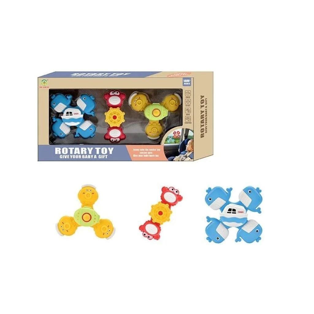 Брязкальце-спінер фігурки тваринок присоски в коробці 33*18*5,5см 2192E-48-2 Китай