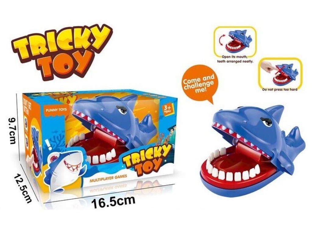 Настільна гра Акула зубастик механічна у коробці 17*14*9см 2021-160 Китай