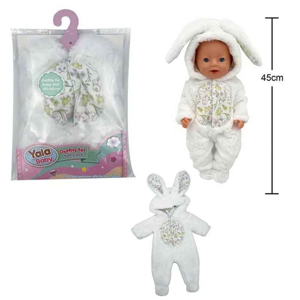 Одяг для ляльки типу Бебі Борн 40-45см в пакеті BLC242H Китай