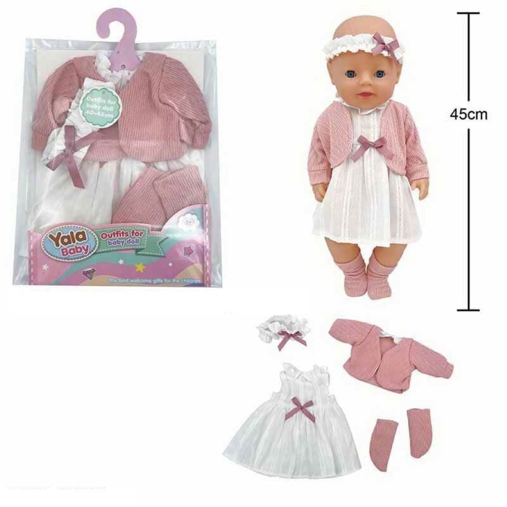 Одяг для пупса Yala Baby 40-45см в пакеті BLC242R Китай