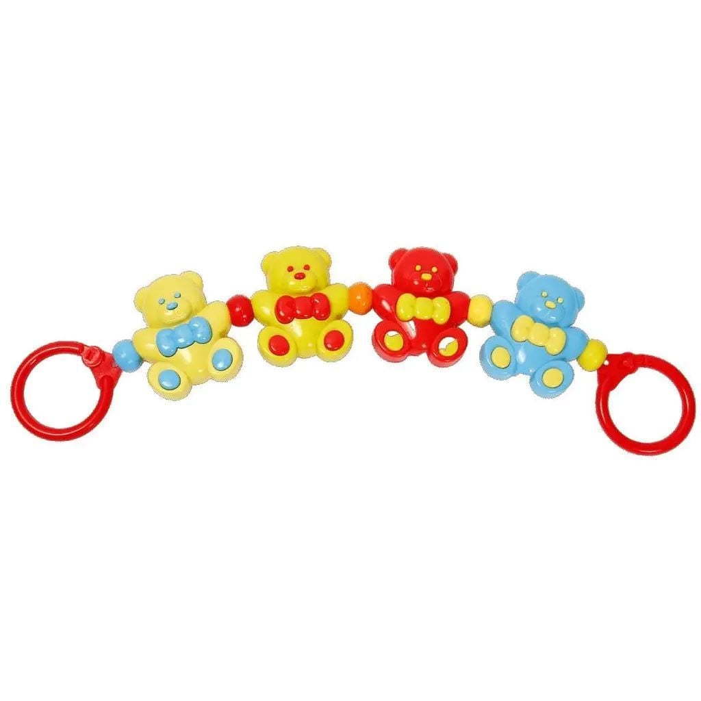 Брязкальце на візочок Ведмежата в пакеті 40*10см C901-2 Китай