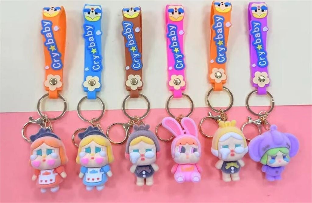 Брелок мультгерої Cry baby на ремінці мікс кольорів C75240 Китай