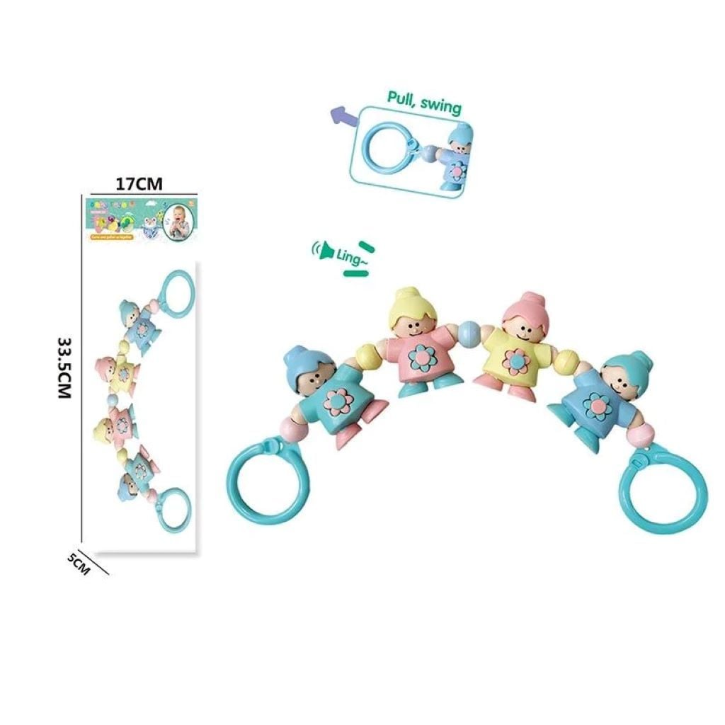 Брязкальце на візочок 40 см в пакеті 45*10см YM66D13 Baby toys