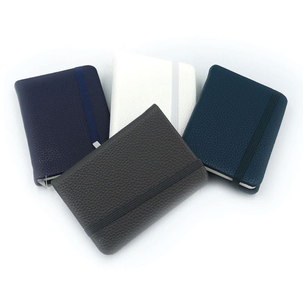 Блокнот А7 Notebook лінія з гумкою мікс кольорів у пакеті 10,5*7,5см 5801-11X Josefotten