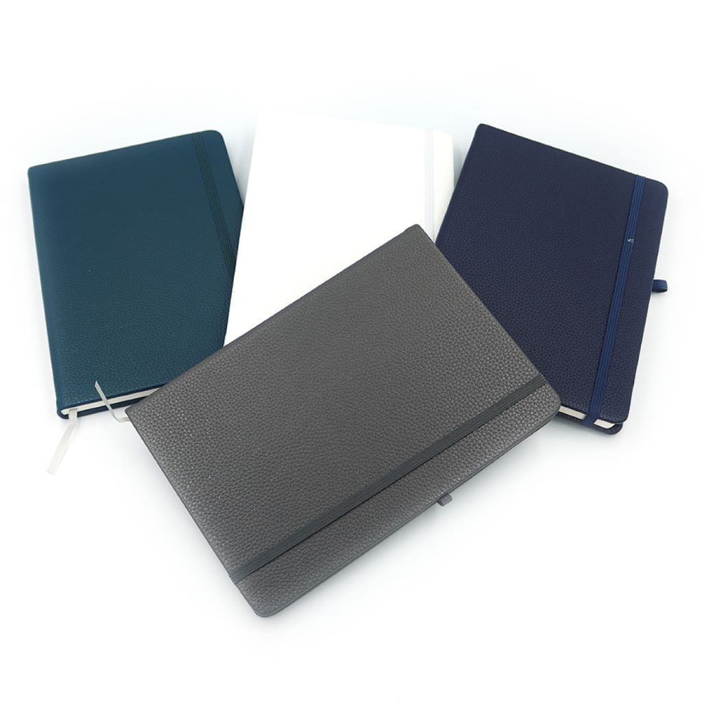 Блокнот А5 Notebook лінія з гумкою мікс кольорів у пакеті 21*14см 5803-11X Josefotten