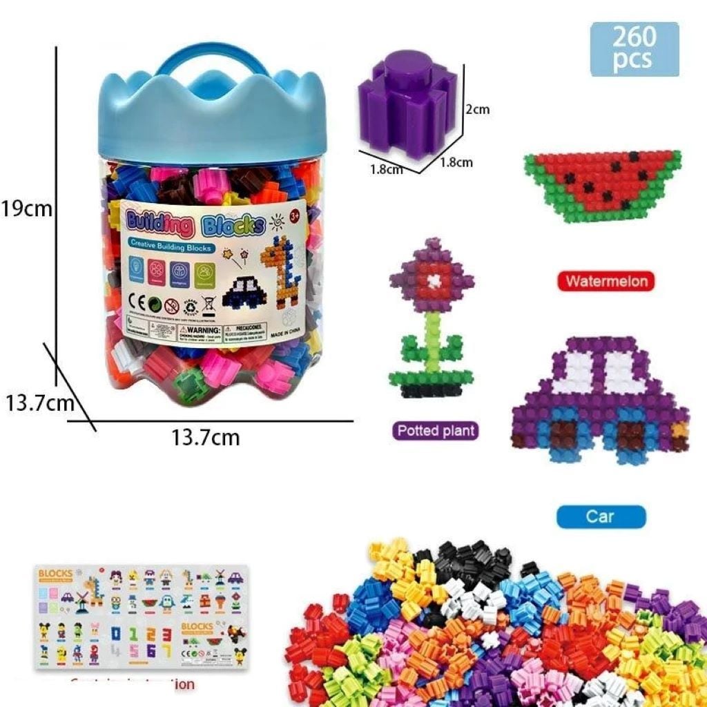 Конструкор блочний Building 260дет в боксі 19*13*13 1693-1 Китай