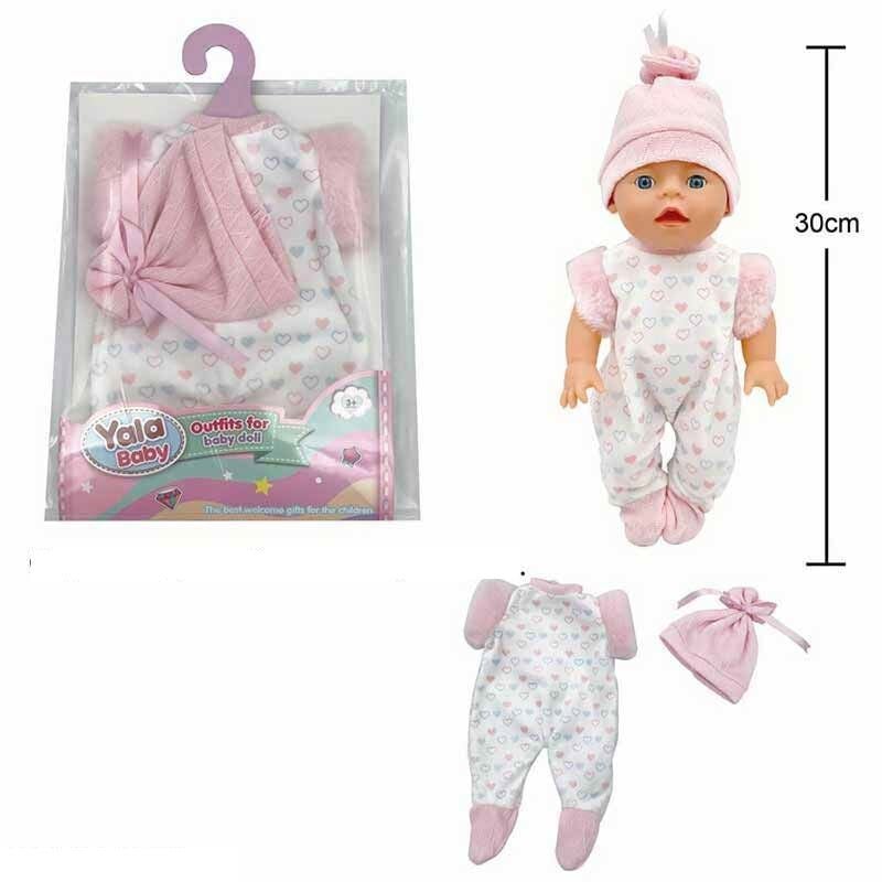 Одяг для пупса/ляльки Yala Baby 30-35 см в пакеті YLC335D Китай