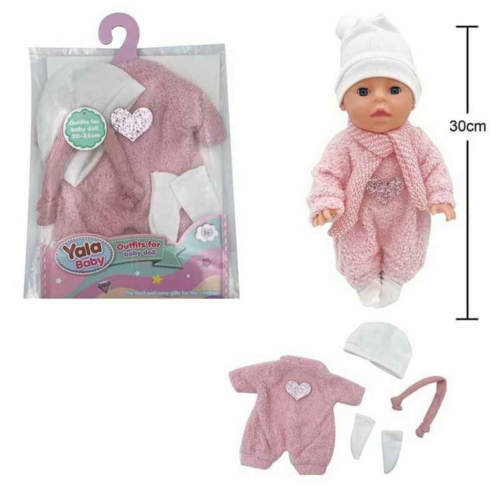 Одяг для пупса/ляльки Yala Baby 30-35 см в пакеті YLC335A Китай