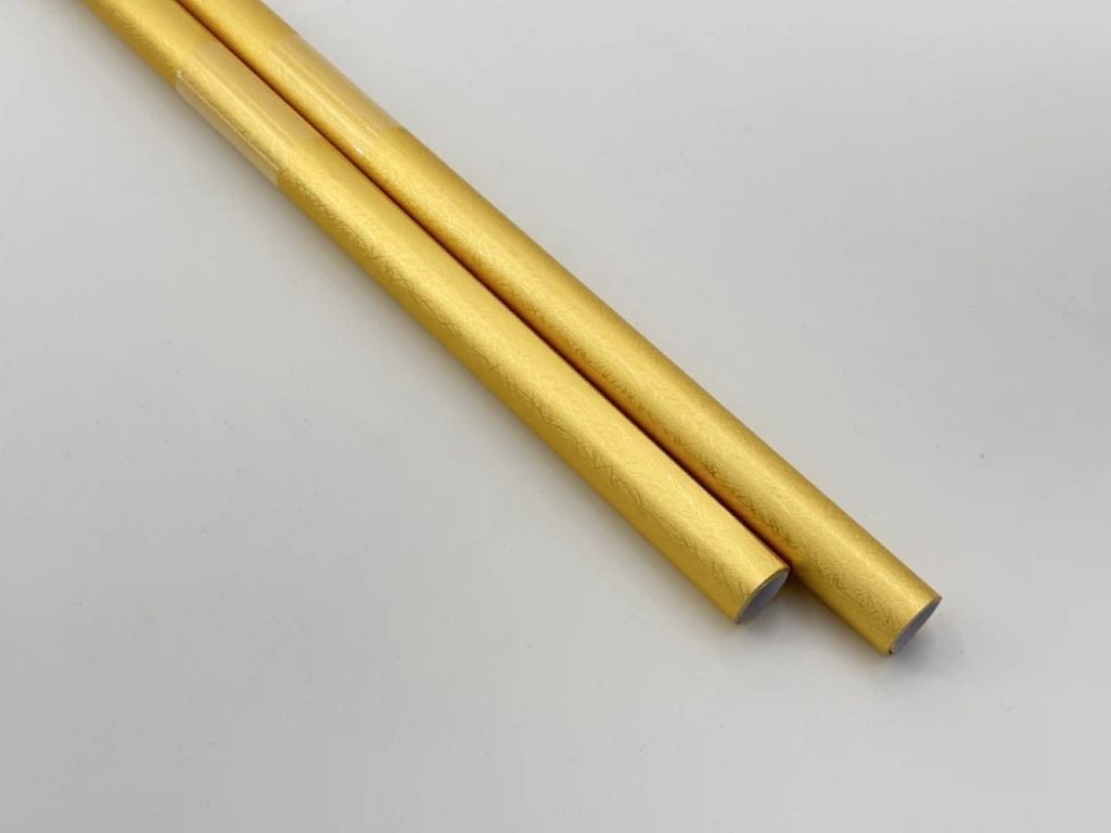 Папір пакувальний 53*75см 2шт золото PA-029 Україна