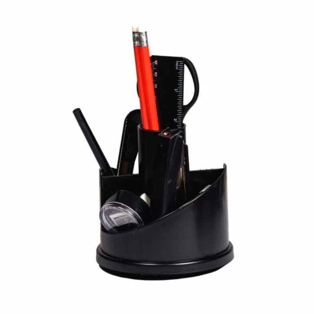 Настільний органайзер 14 предметів чорний 7010-09N Norma