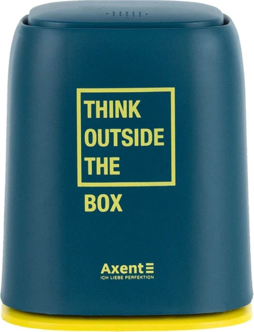 Настільний контейнер для сміття механічний сірий пластик 2133-47-A Axent