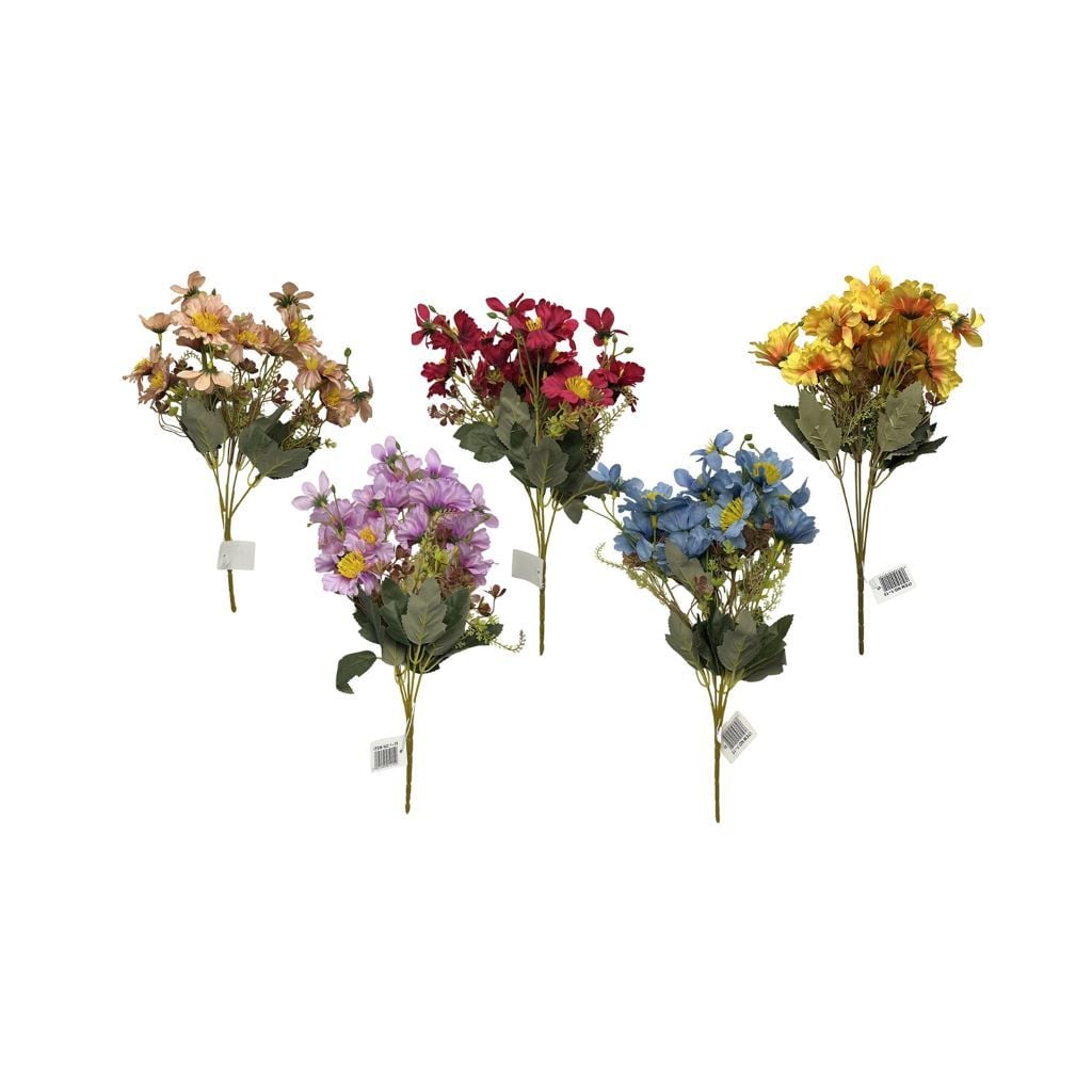 Букет штучні квіти Хризантема 5 гілочок 39см 1-15 Китай