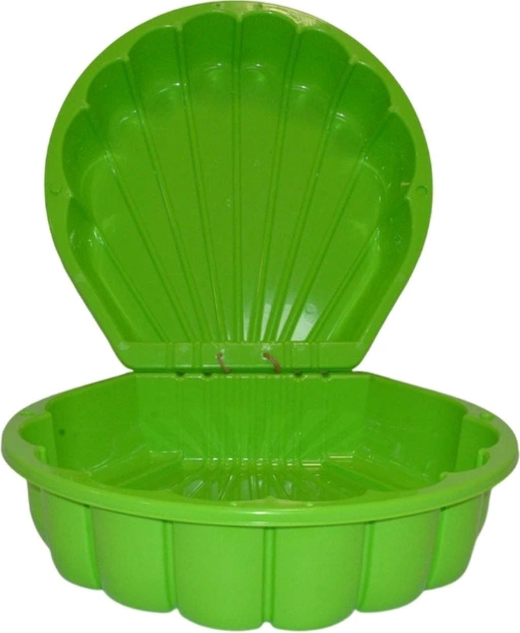 Пісочниця-басейн з кришкою Мушля 81*80*20см зелена 01236/07 doloni