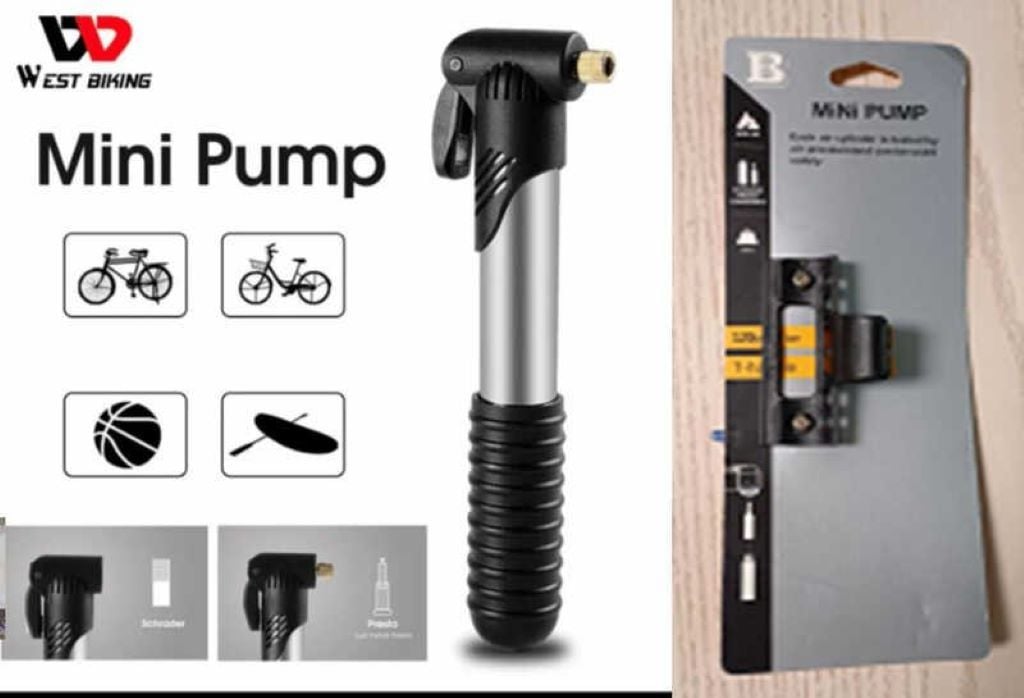 Насос універсальний ручний алюміній на планшеті C64392 Китай