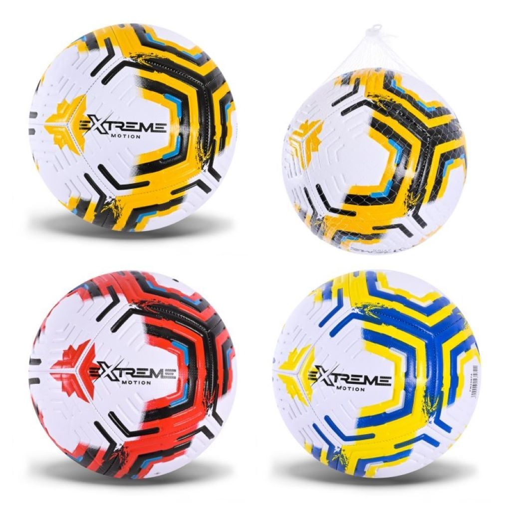 М'яч футбольний №5 400гр PU мікс кольорів FB25674 Китай