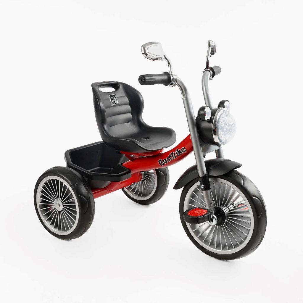 Велосипед 3-х колісний  колеса EVA сталева рама кошик укр озвучка BS69116 BestTrike