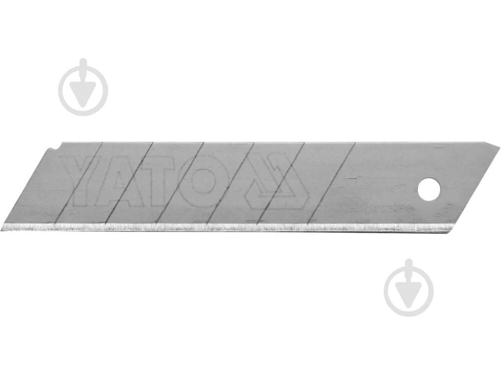 Леза конселярські 25мм.відломні  набір 5шт на планшеті 76214 Vorel