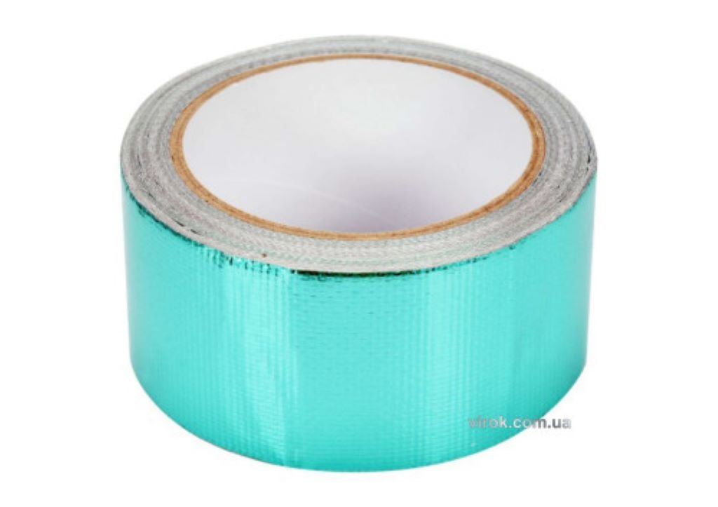 Скотч армований 50мм*8м для ремонту тентів зелений 85191 Vorel