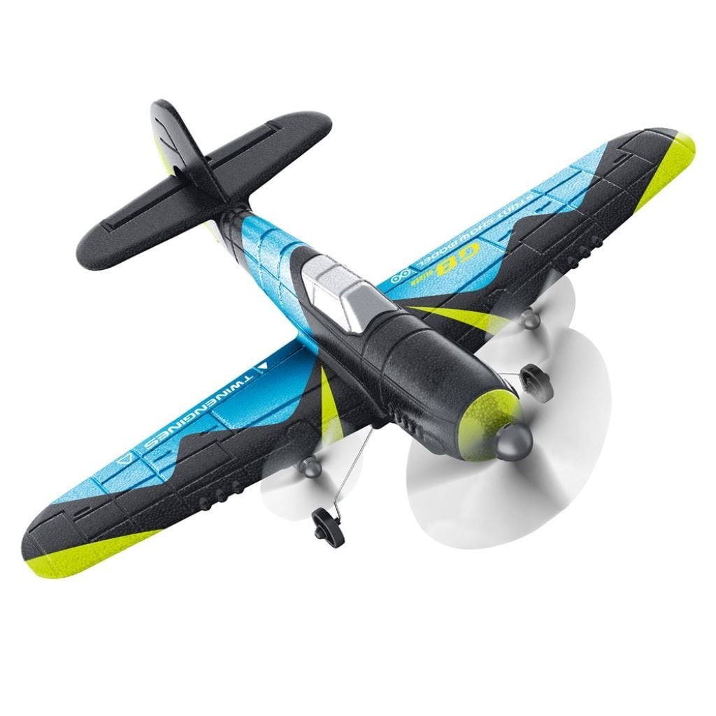 Літак на р/к на аккум 3.7V пенопластовий у коробці 33*33*10см 4D-G8 Китай