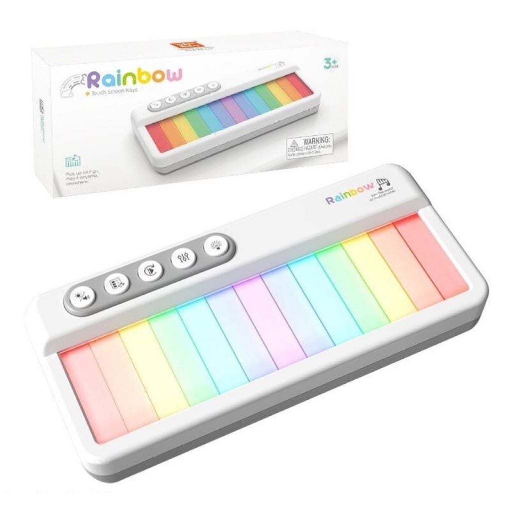 Піаніно на батарейках сенсорні 13 клавіш у коробці 18*8*3см YB11692 baby jem