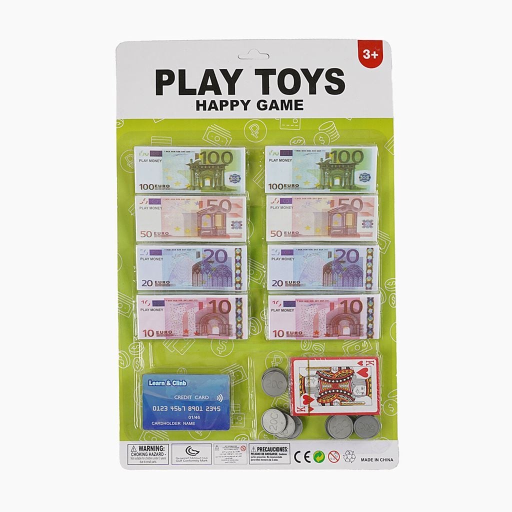 Гроші банкноти монети картка на листі 42*28см 929-082A Китай