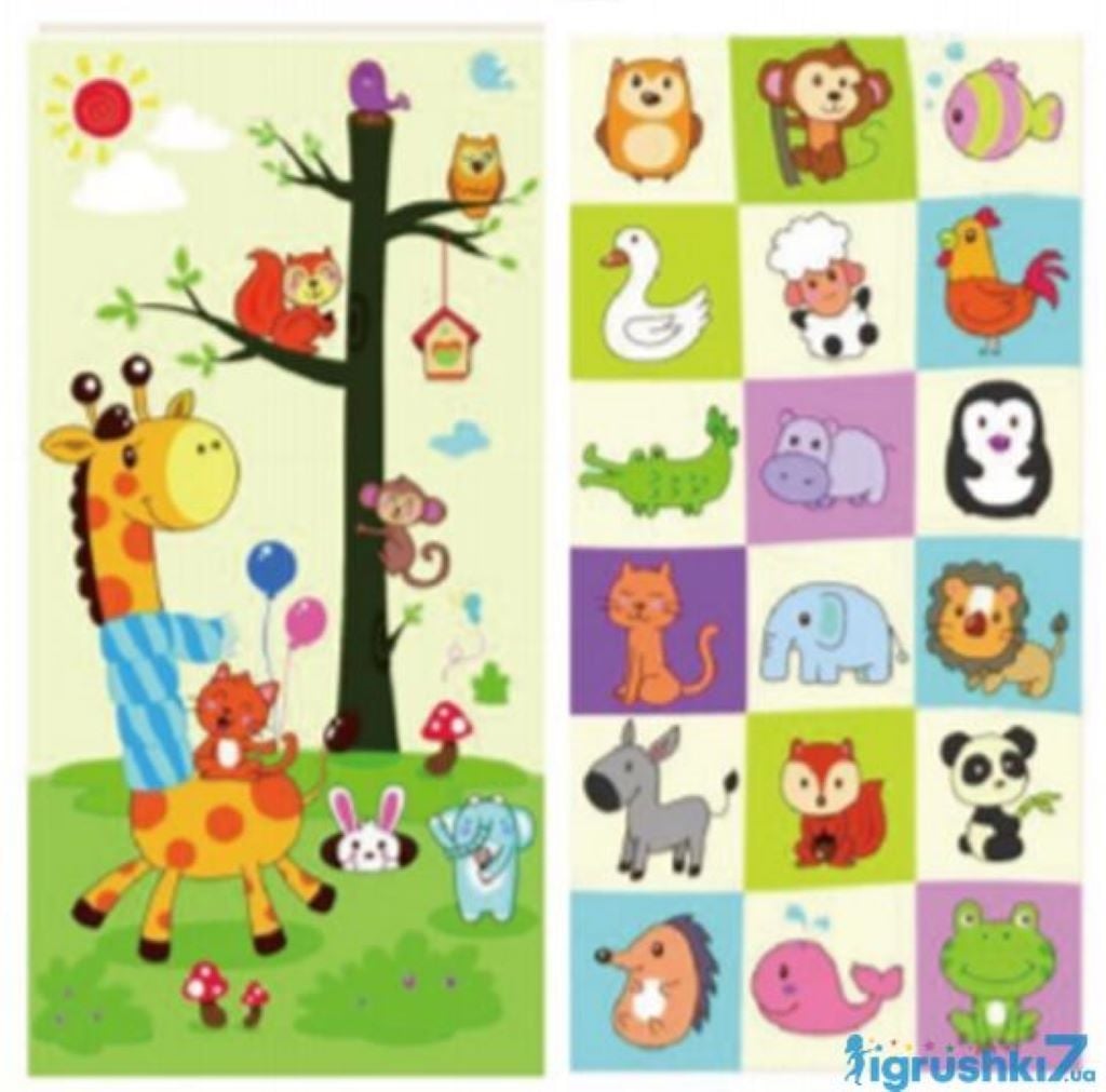 Килим ігровий Термо двосторонній 180*150*0,8см в сумці B-76011 EVA