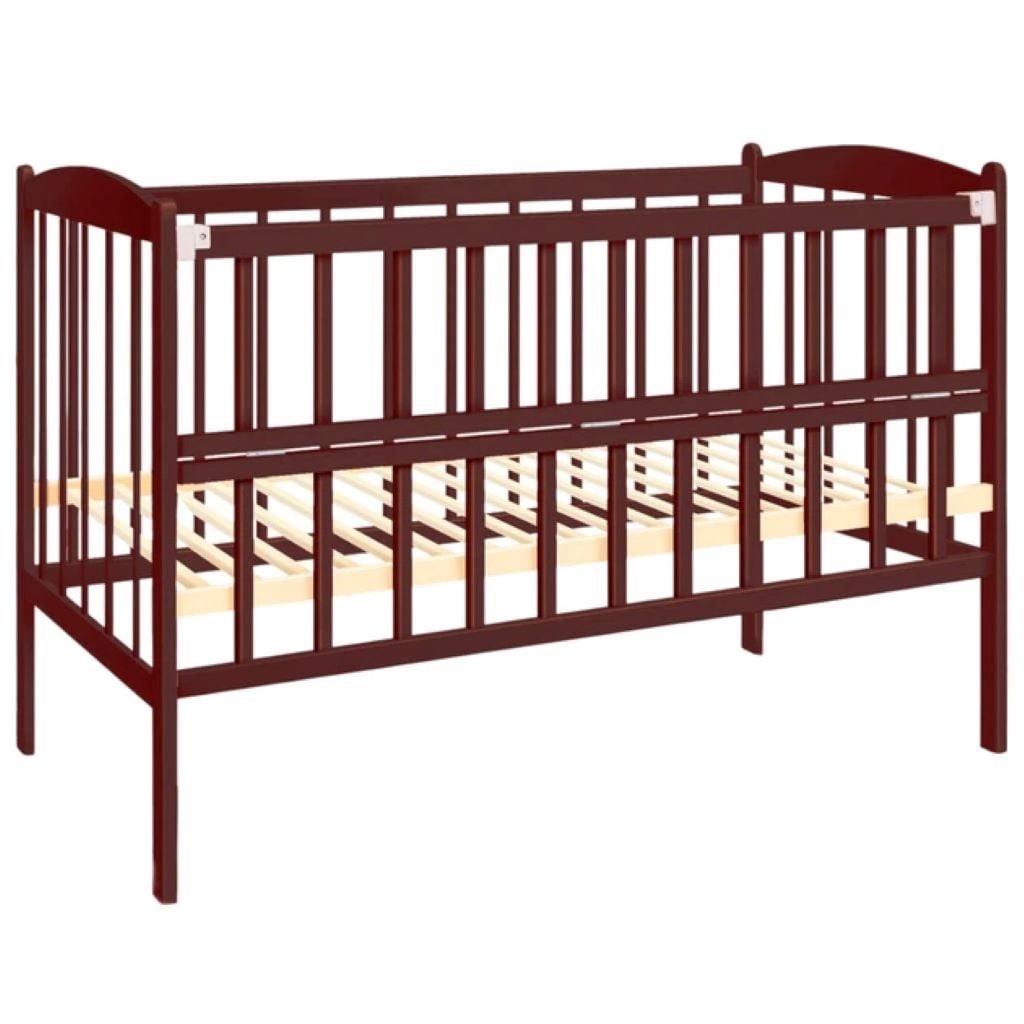 Ліжко дитяче Райдуга відкритий бортик колір кошолад 9995698 Deson