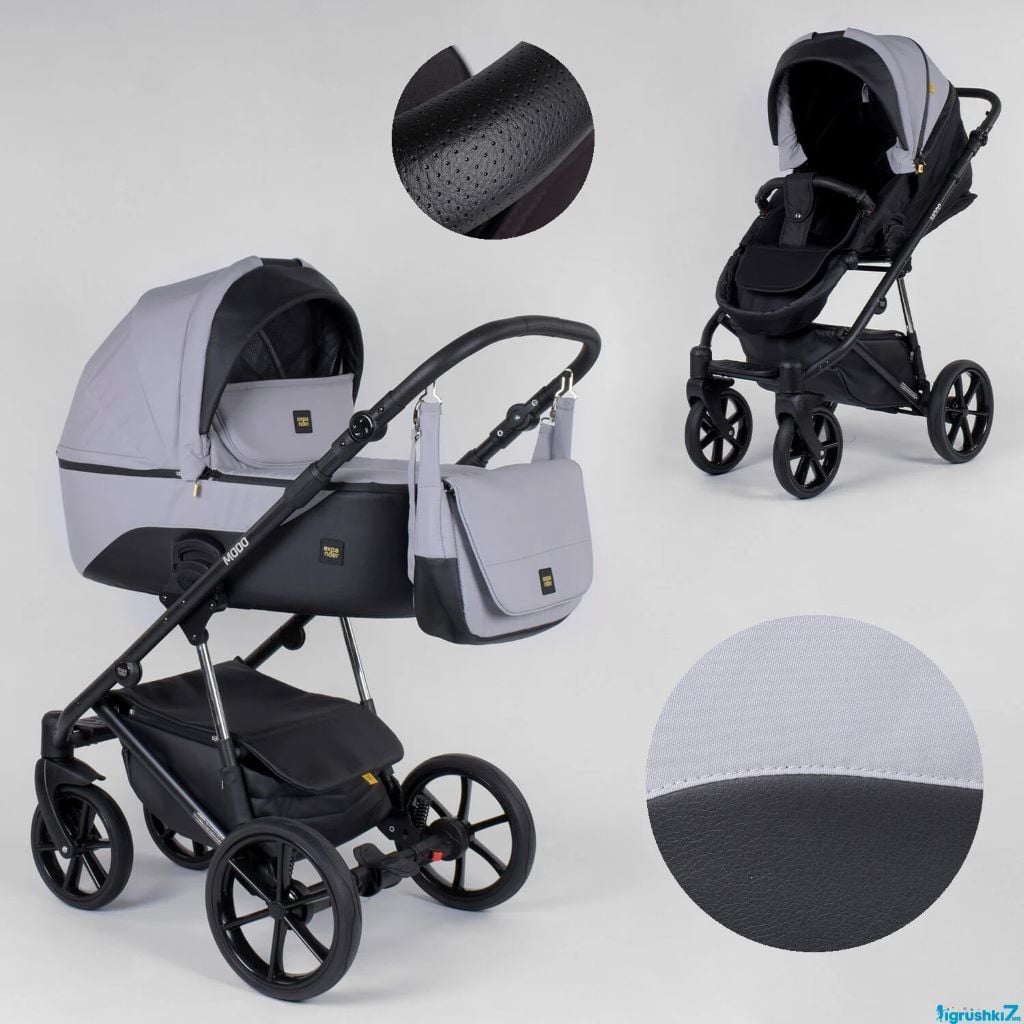 Візочок дитячий 2 в 1 Expander MODO водовідштовхувальна тканина колір GreyFox M-91019 Expander