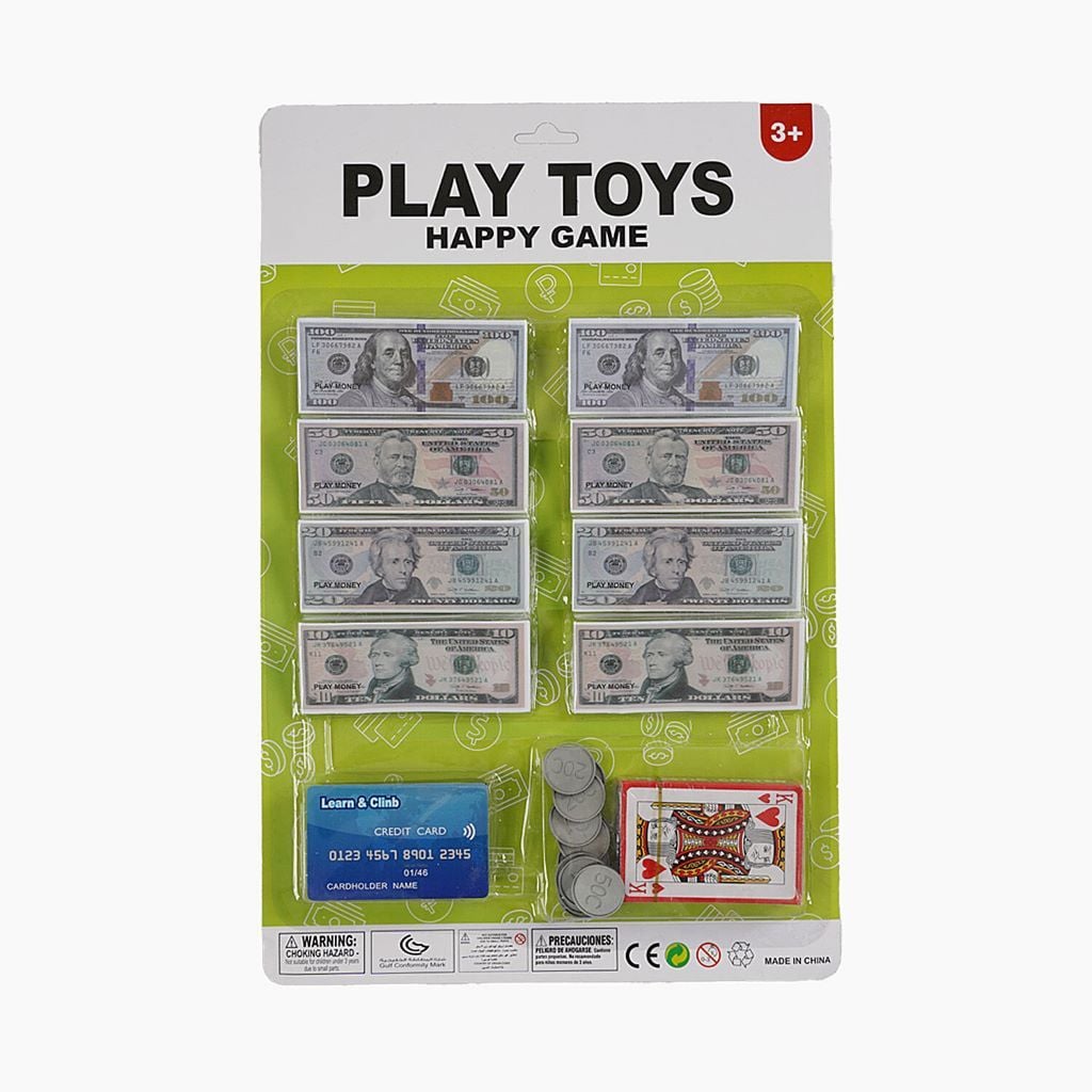 Гроші банкноти монети картка на листі 42*28см 929-082B Китай