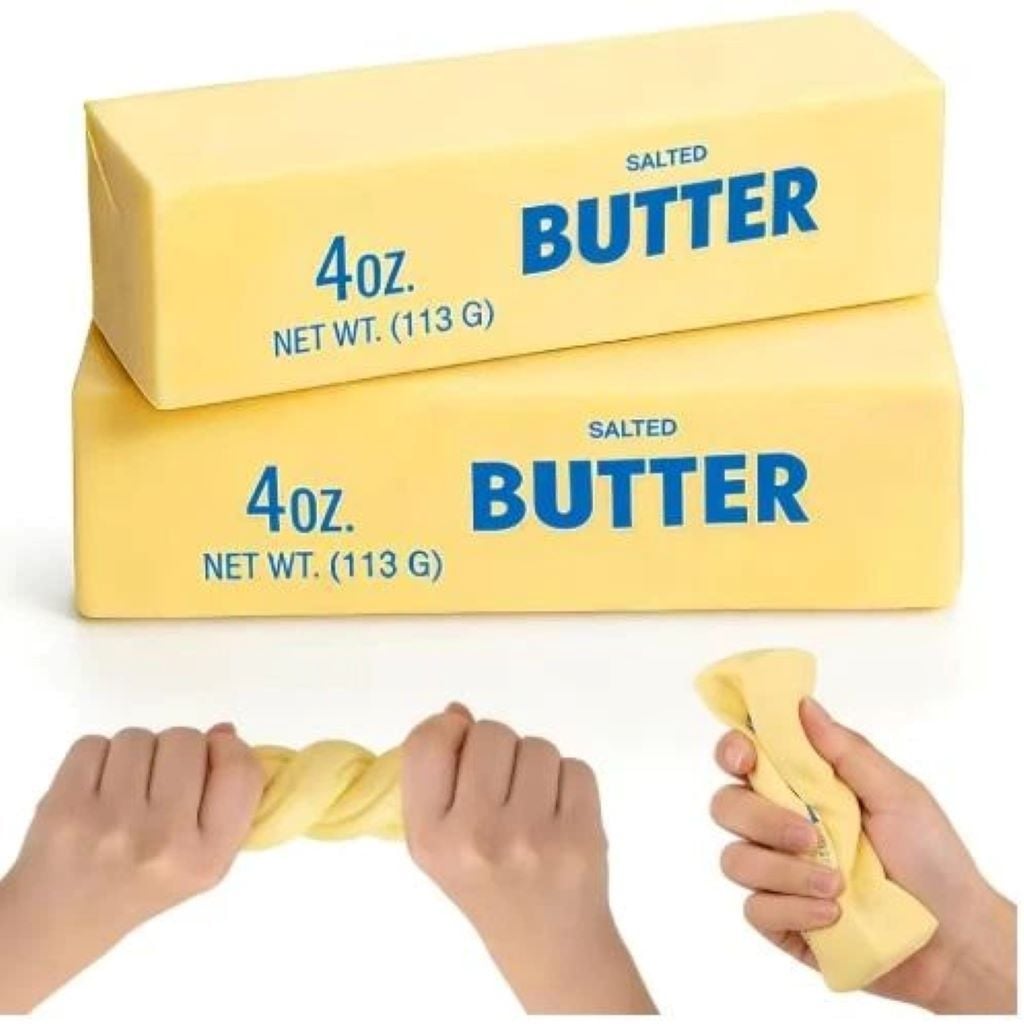 Антистресс сквіш Butter масло вершкове 13см у пакеті 113G Китай