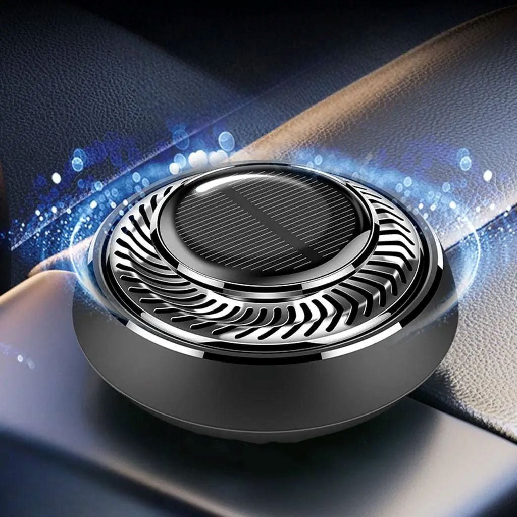 Ароматизатор в авто  8см Electromarnetic на сонячній батареї у коробці10*10*4 845 Китай