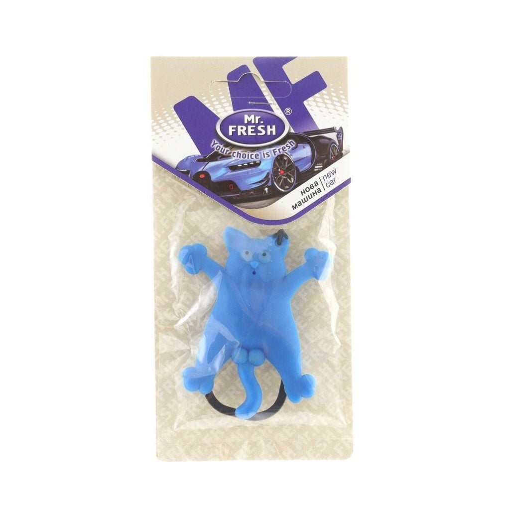 Ароматизатор Mr Fresh кіт Саймон в пакеті мікс кольорів 9995699 Україна