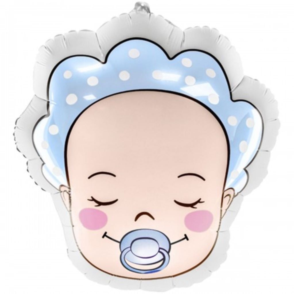 Куля фольга 40*45см фігура Немовля хлопчик 3207-2905 PartyDeco